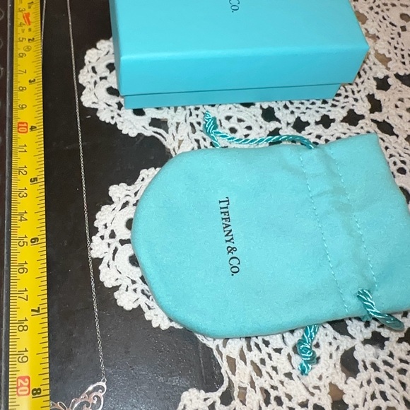 Tiffany & Co. Enchant Filigree Butterfly Pendant Necklace Sterling Silver 16" - Picture 5 of 8